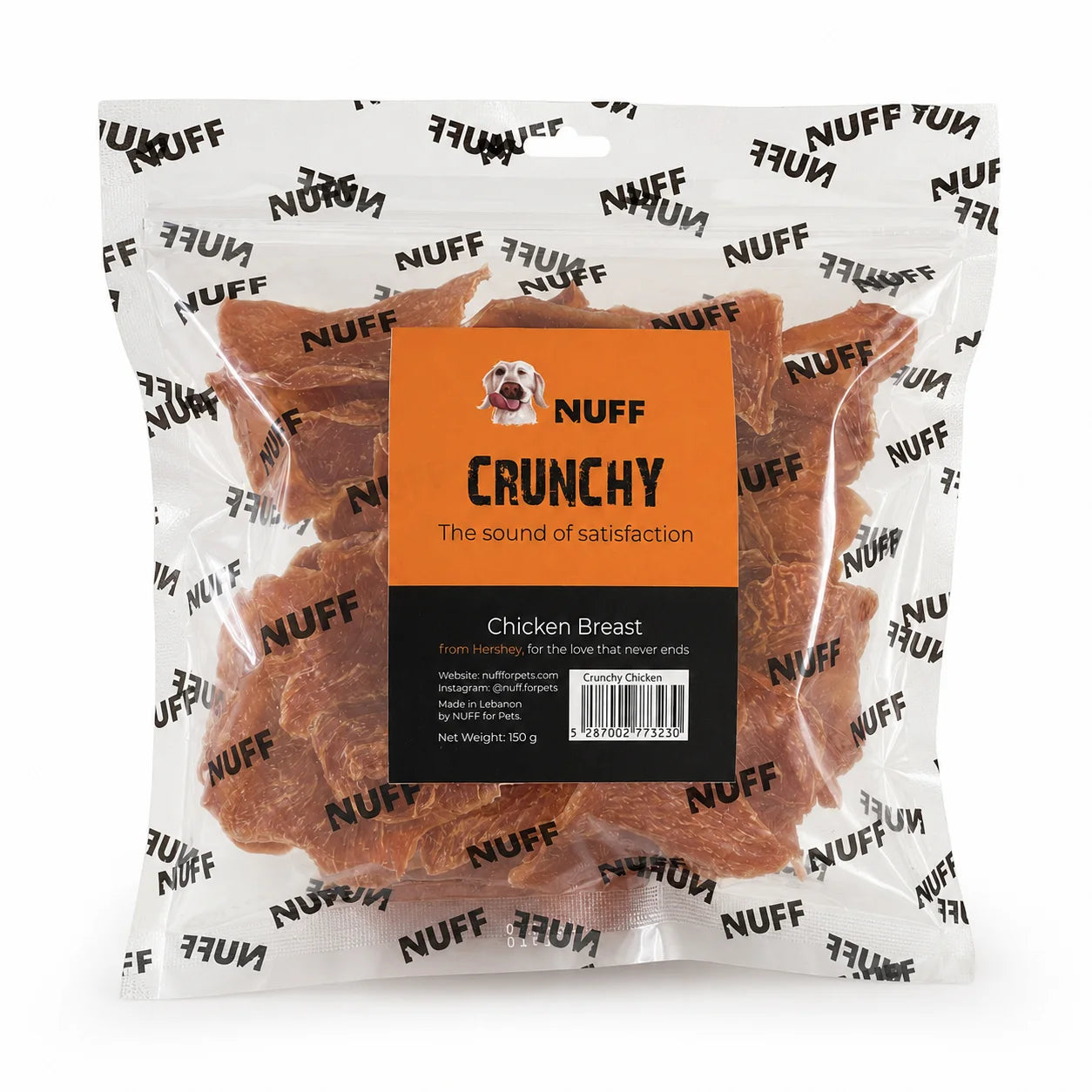 Crunchy Chicken Breast Dog Treats | Large 150g Bag