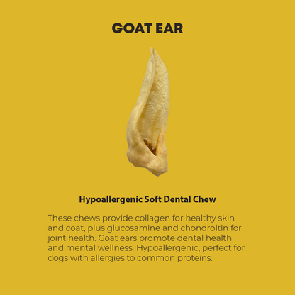 Goat Ear Dog Chews