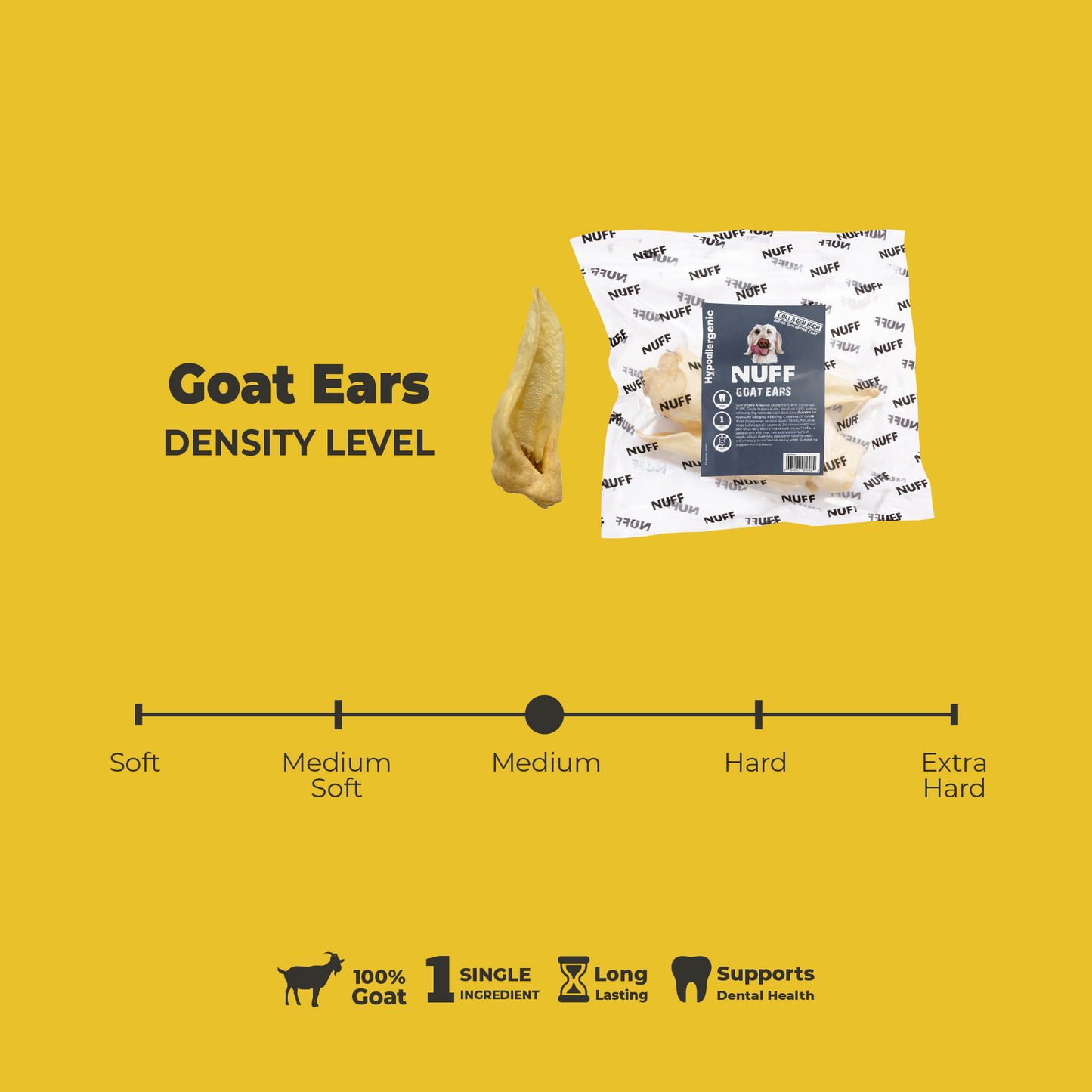 Goat Ear Dog Chews