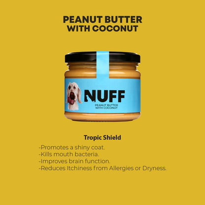 Dog Peanut Butter with Coconut