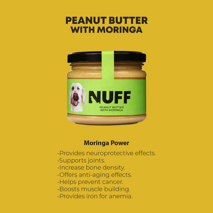 Dog Peanut Butter with Moringa