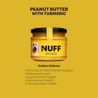 Dog Peanut Butter with Turmeric