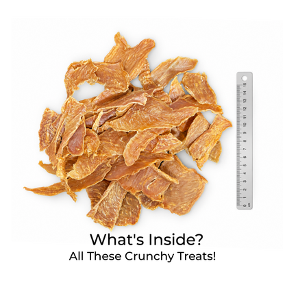 Crunchy Chicken Breast Dog Treats | Large 150g Bag