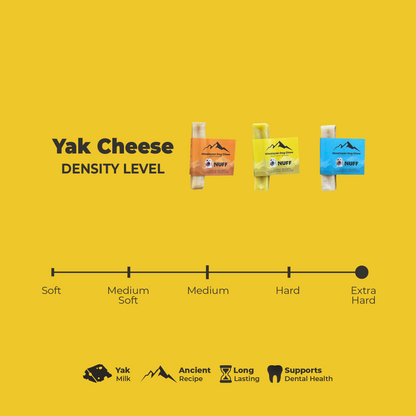 Himalayan Yak Cheese Dog Chew with Turmeric