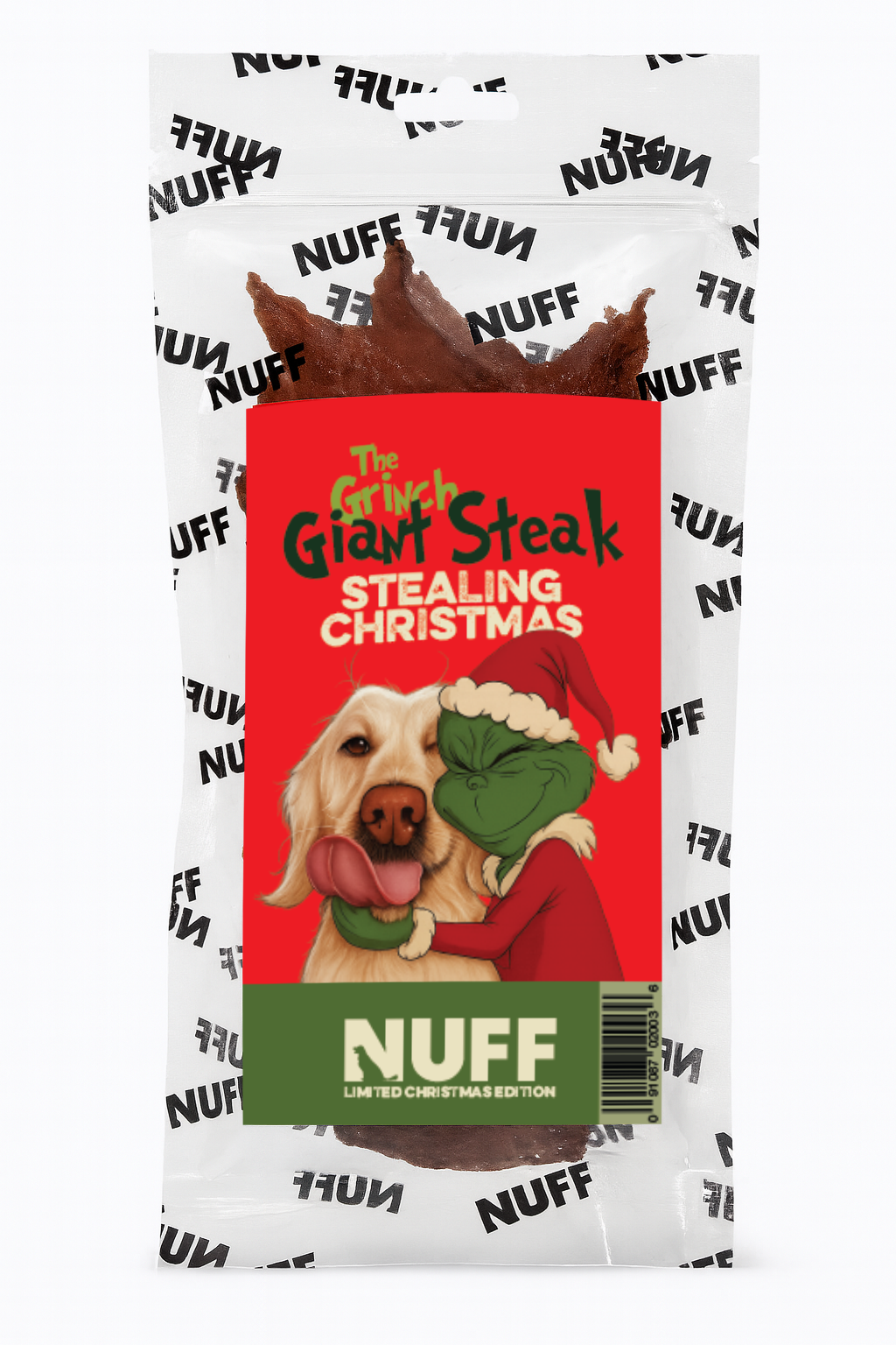 The Grinch Giant Steak